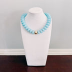 San Sebastian Beaded Resin Necklace