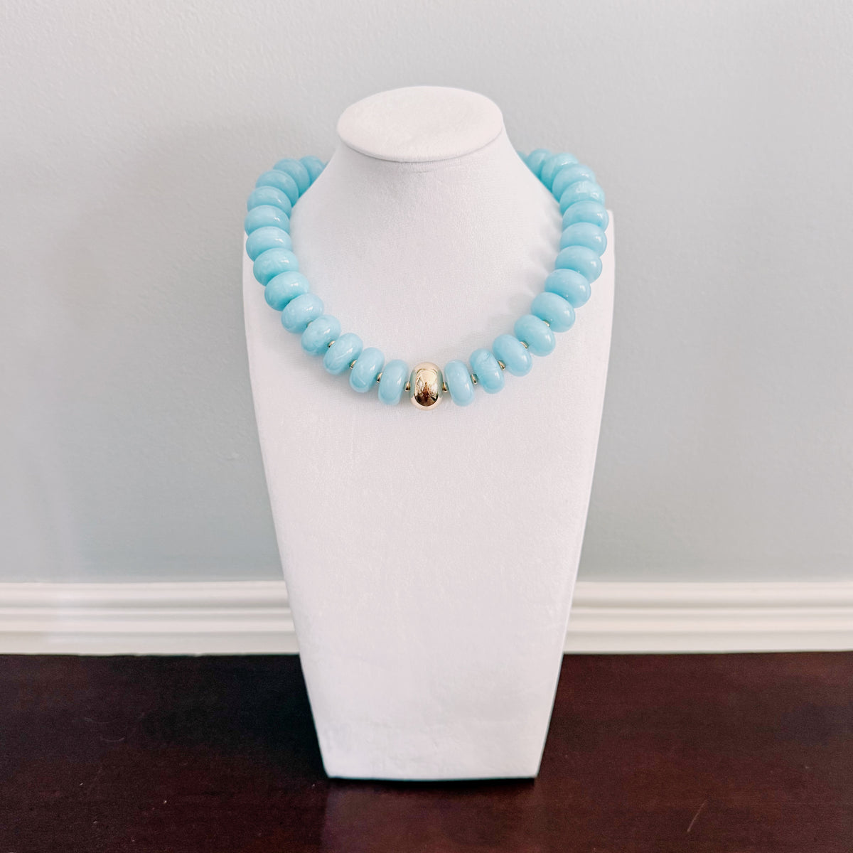 San Sebastian Beaded Resin Necklace