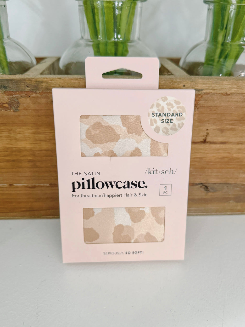 Satin Pillowcase Standard - Leopard