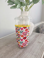Coffee Cup Cover - Floral Love