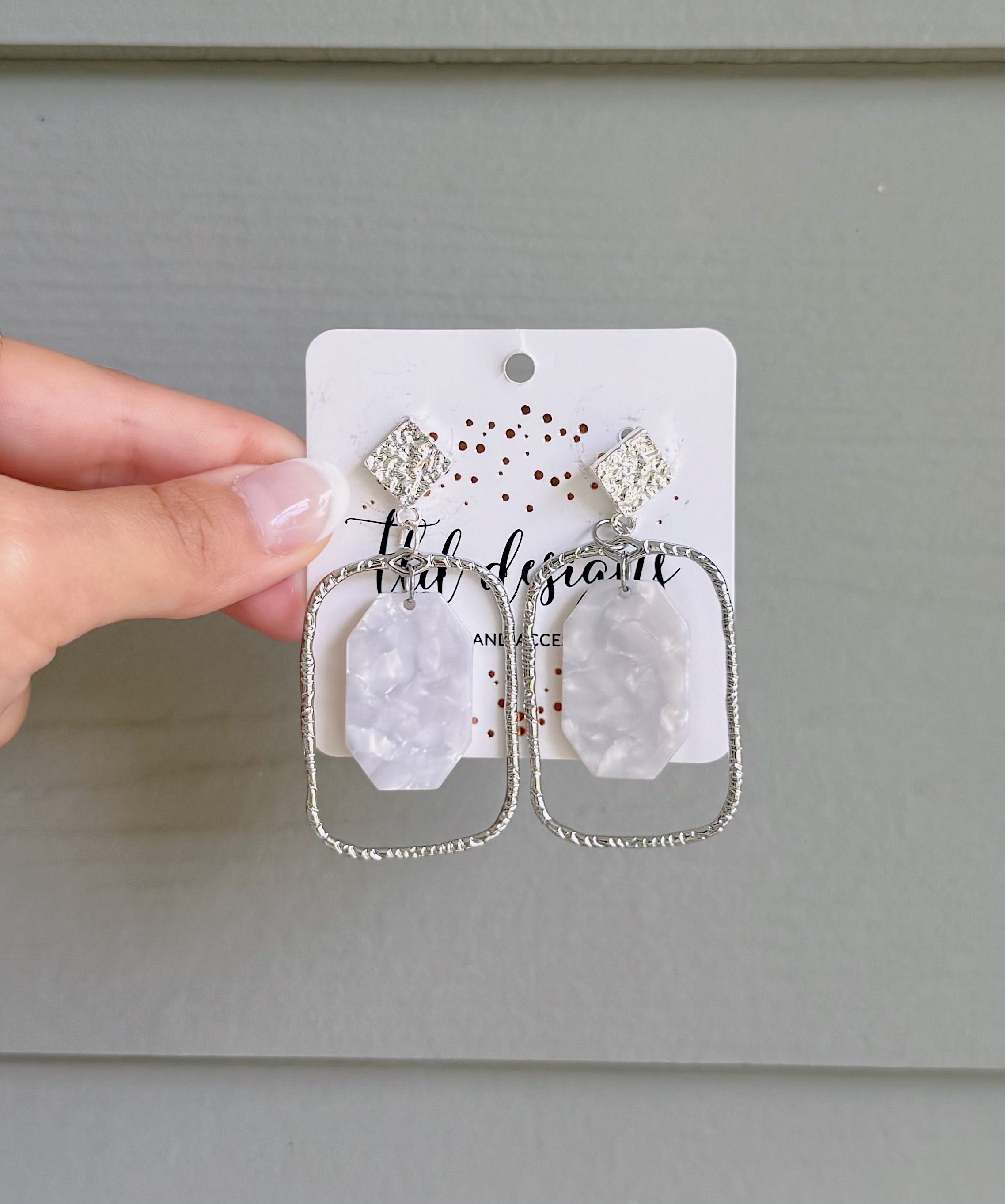 Silver Meg's Earrings