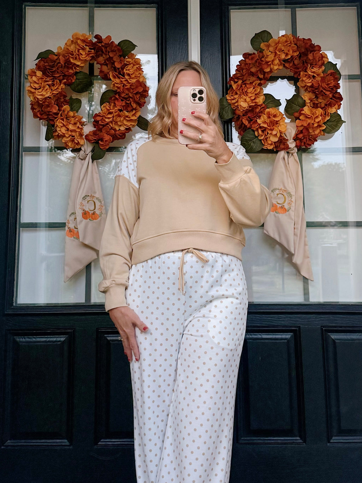 Lissy Polka Dot Pants Set