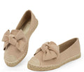 Bow Flats Slip-On Loafers