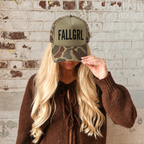 FALLGRL on Camo Hat