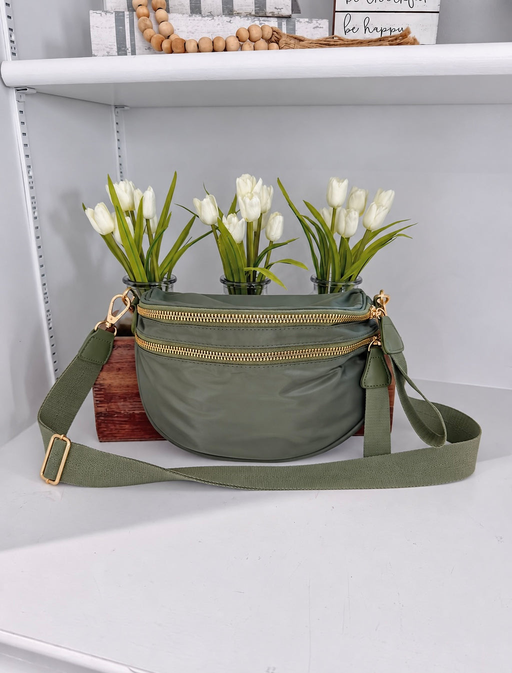 Farah Fanny Bum Bag - Olive