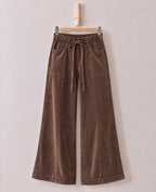 Flare Leg Drawstring Pants