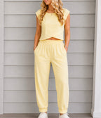 Anna Cropped Tank Top & Pants