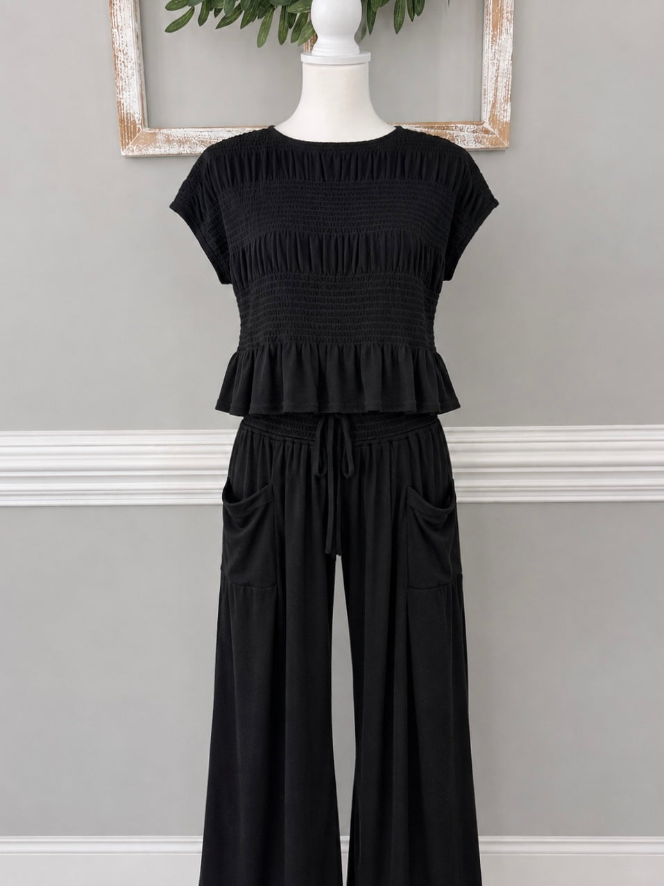 River Wide Pants Set