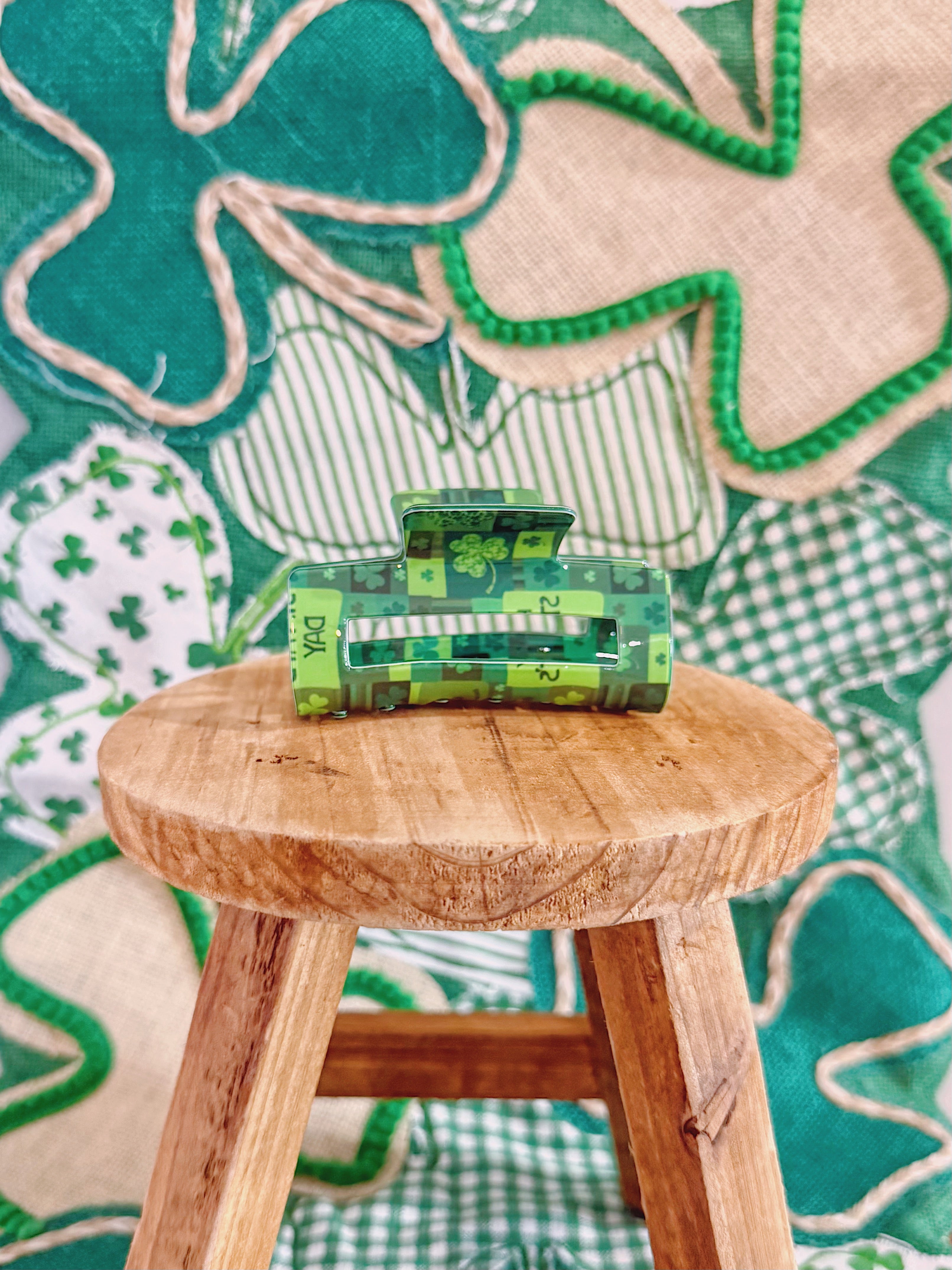 St Patricks Day Claw Clip