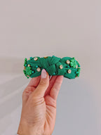 Rhinestone Lucky Clover Headband