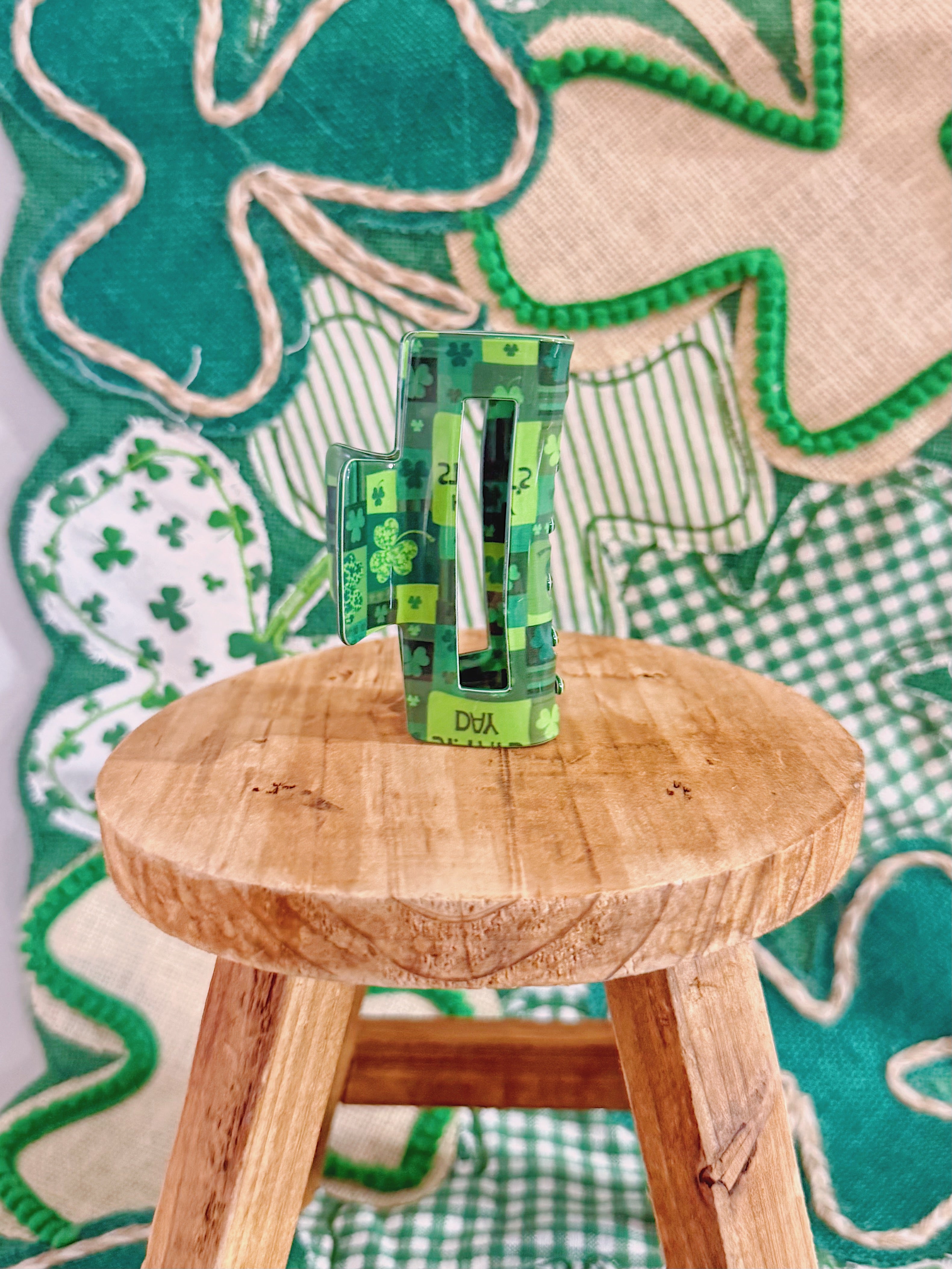 St Patricks Day Claw Clip