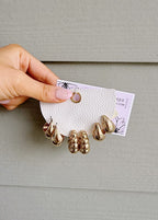 Ashley Hoop Earrings Set