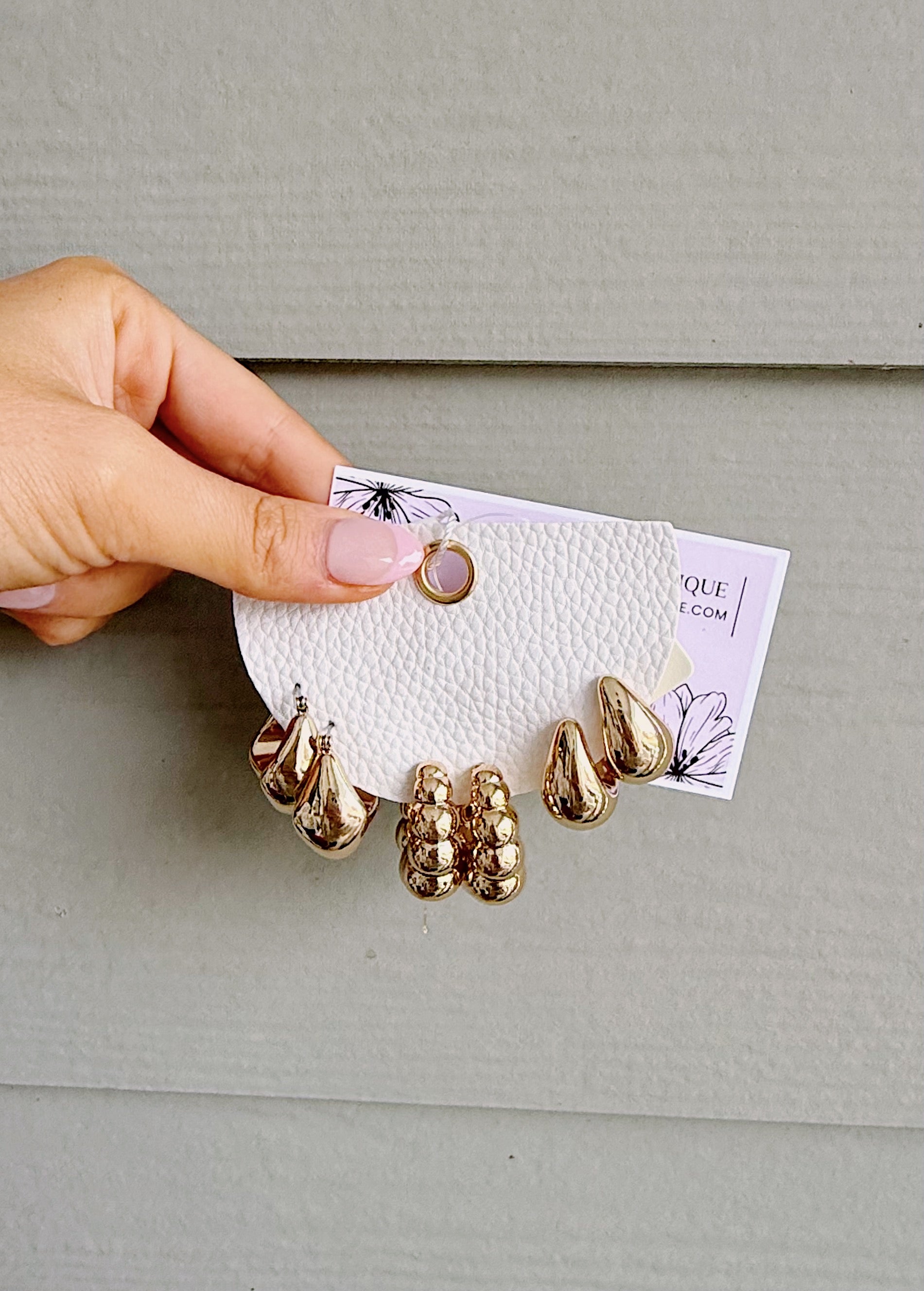 Ashley Hoop Earrings Set