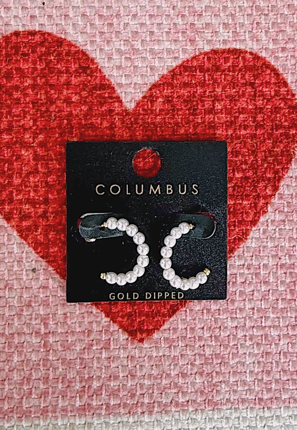 Cora Pearl Hoop Earrings