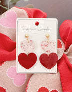 Valentine's Day Heart Earrings