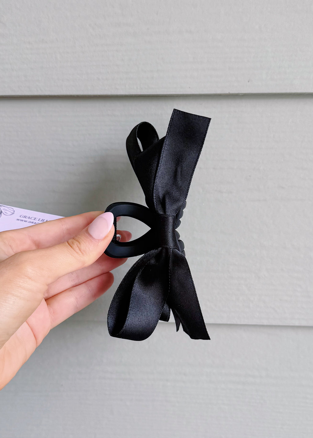Bow Large Hair Claw Clip