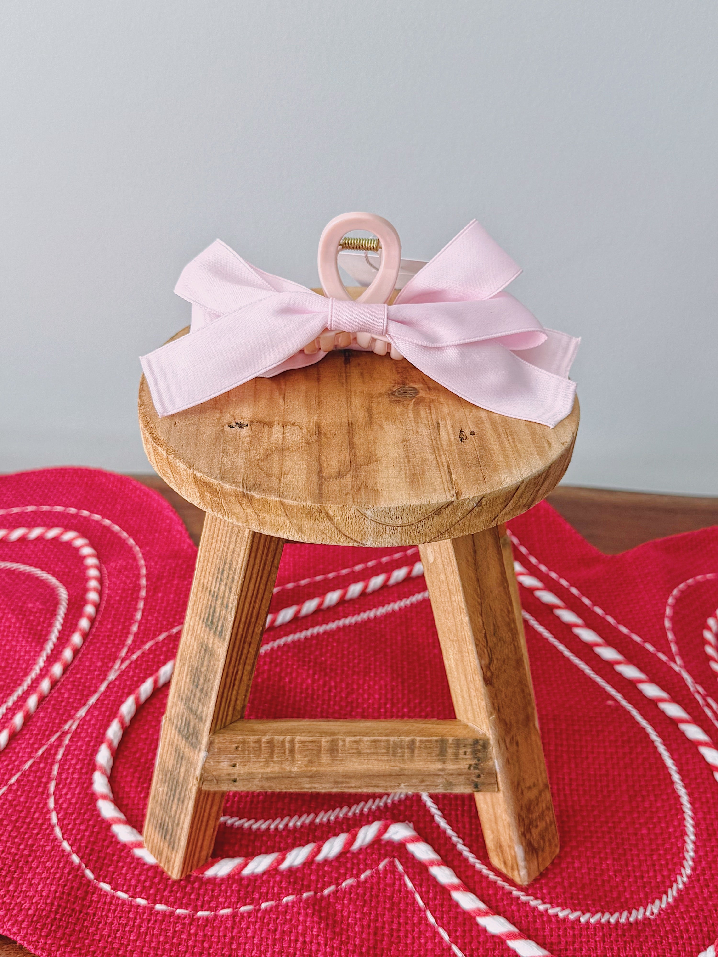 Bow Large Hair Claw Clip