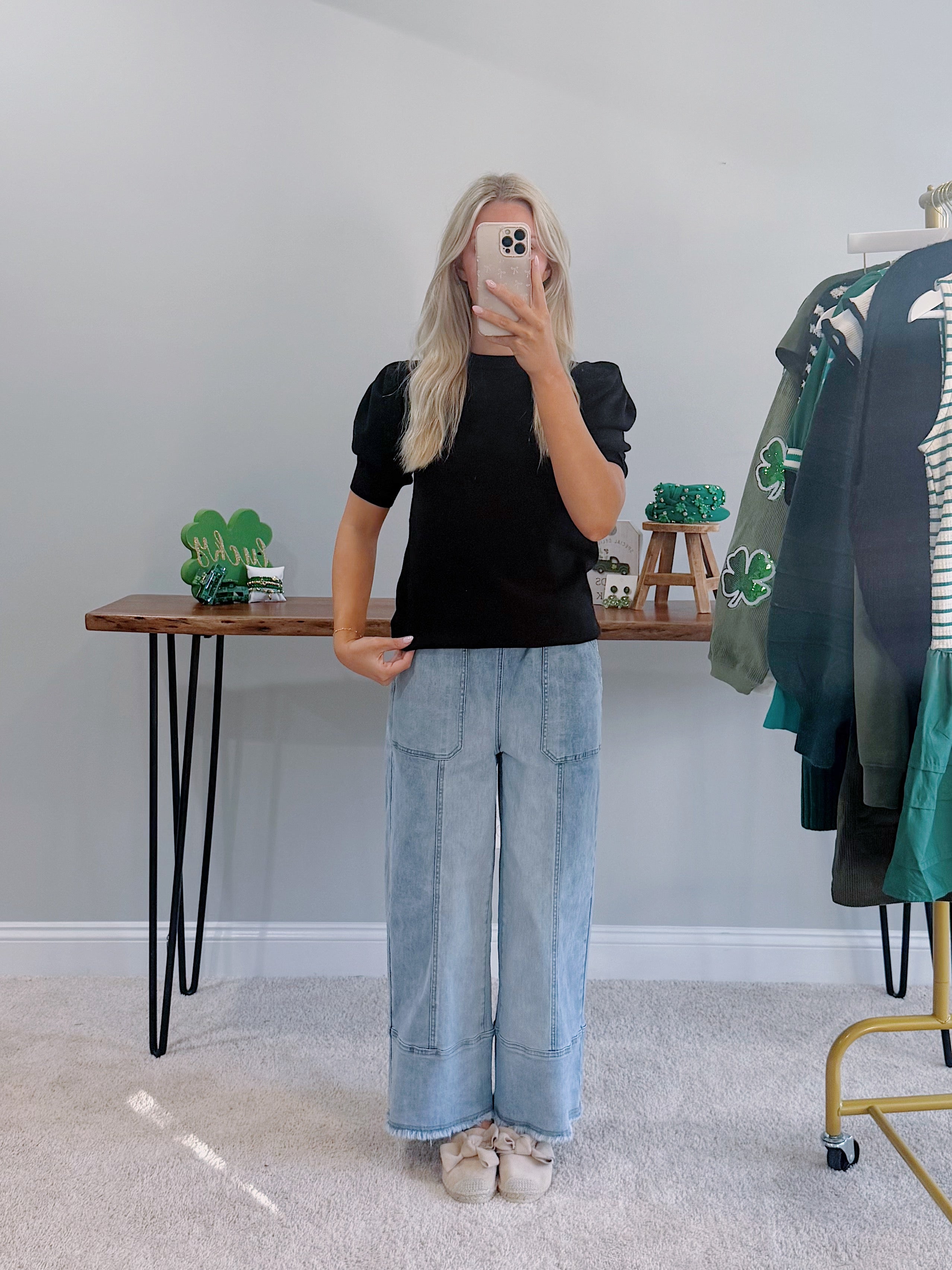 Piper Puff Sleeve Sweater