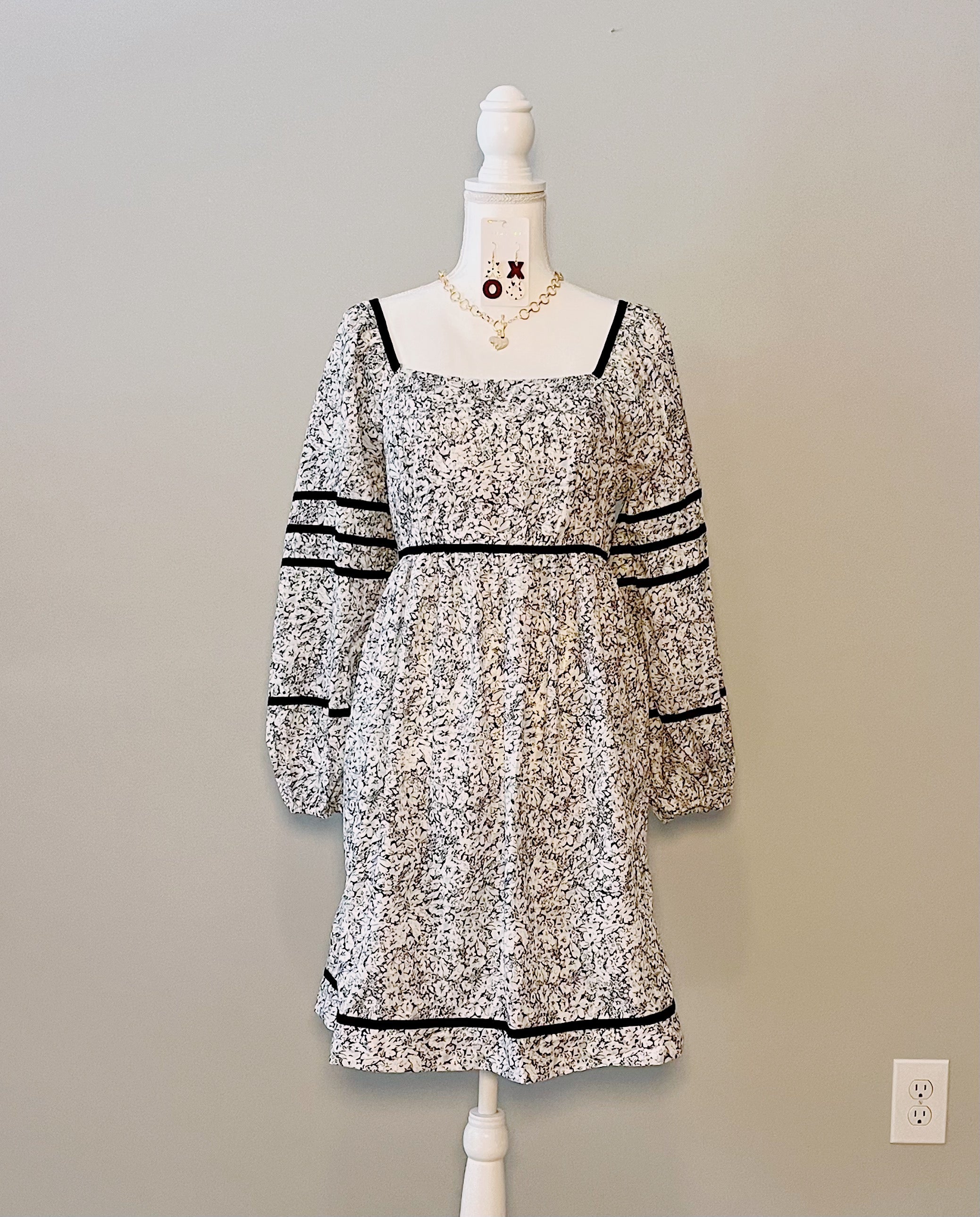 Sara Floral Print Dress