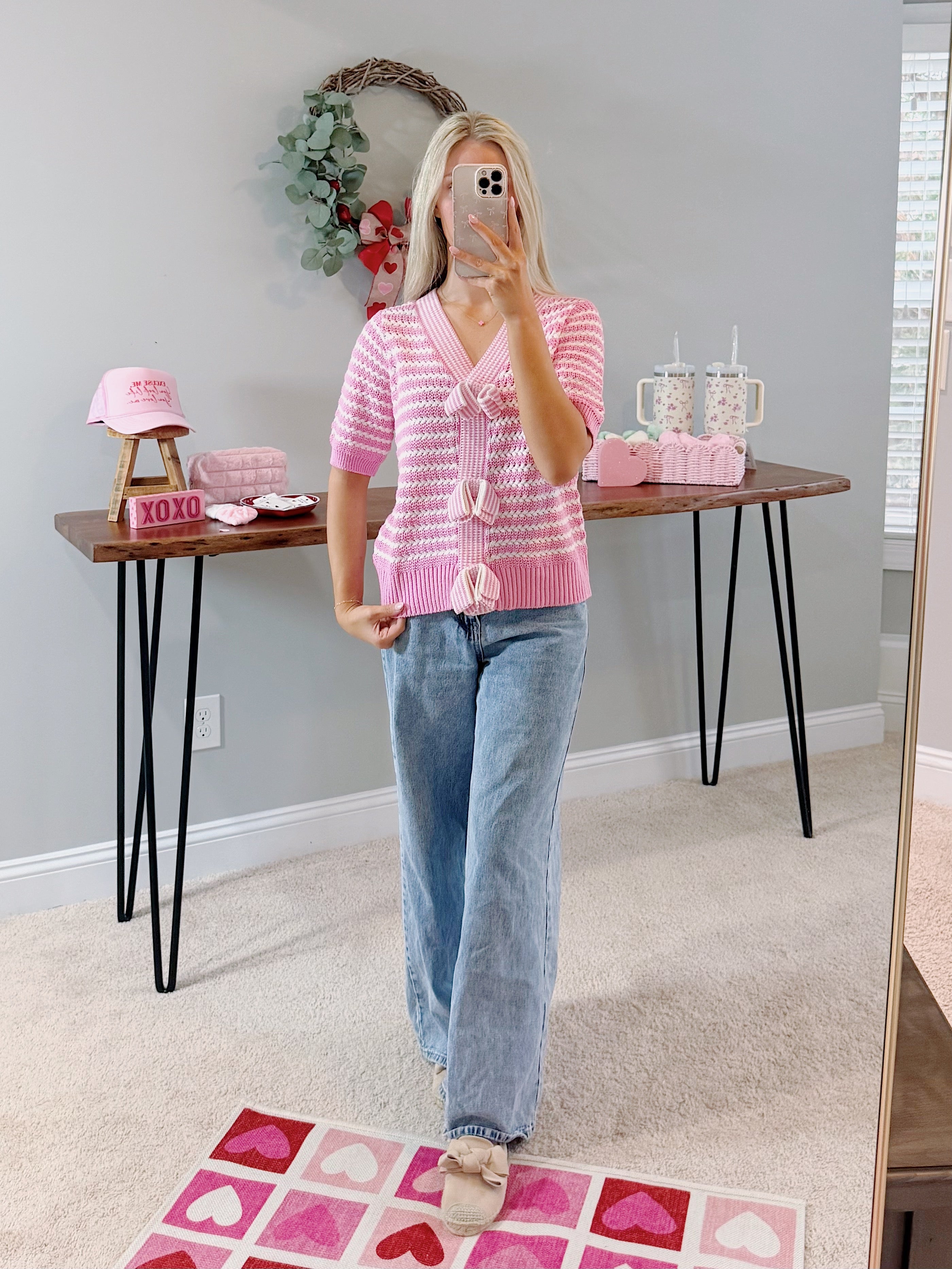 Callie Knit Bow Sweater