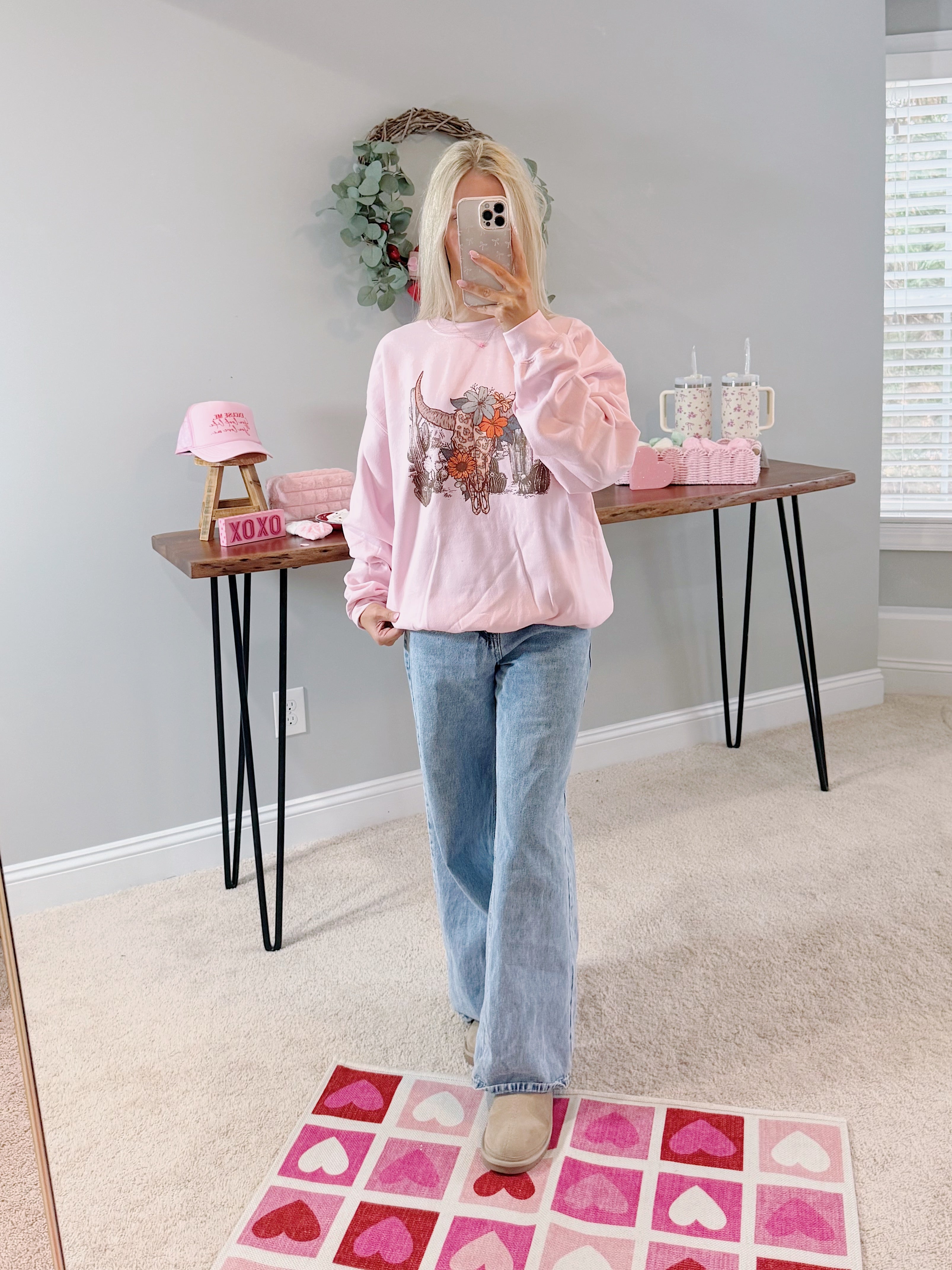 Leopard Skull Sweatshirt