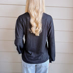 Casual Pit Strip Sweater