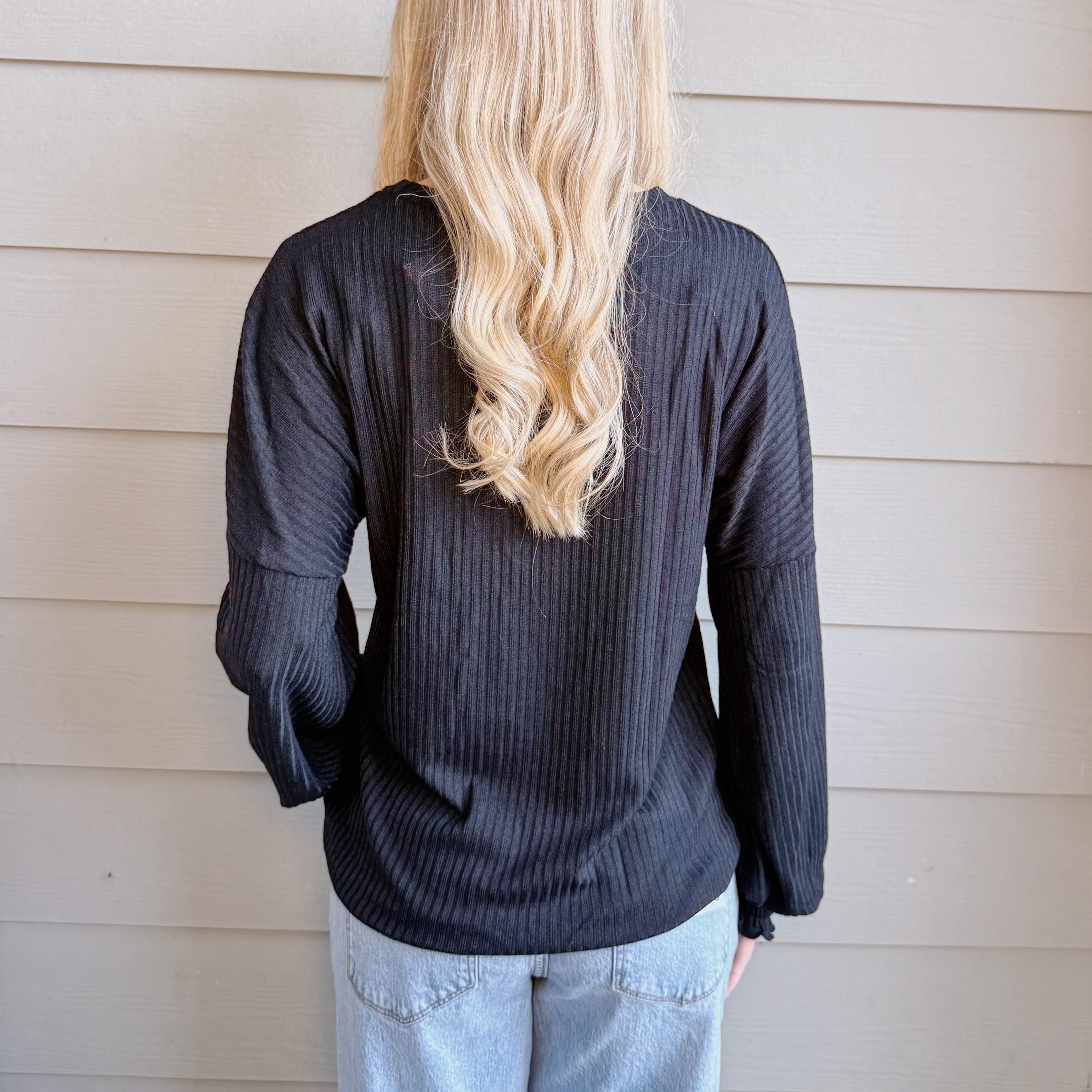 Casual Pit Strip Sweater