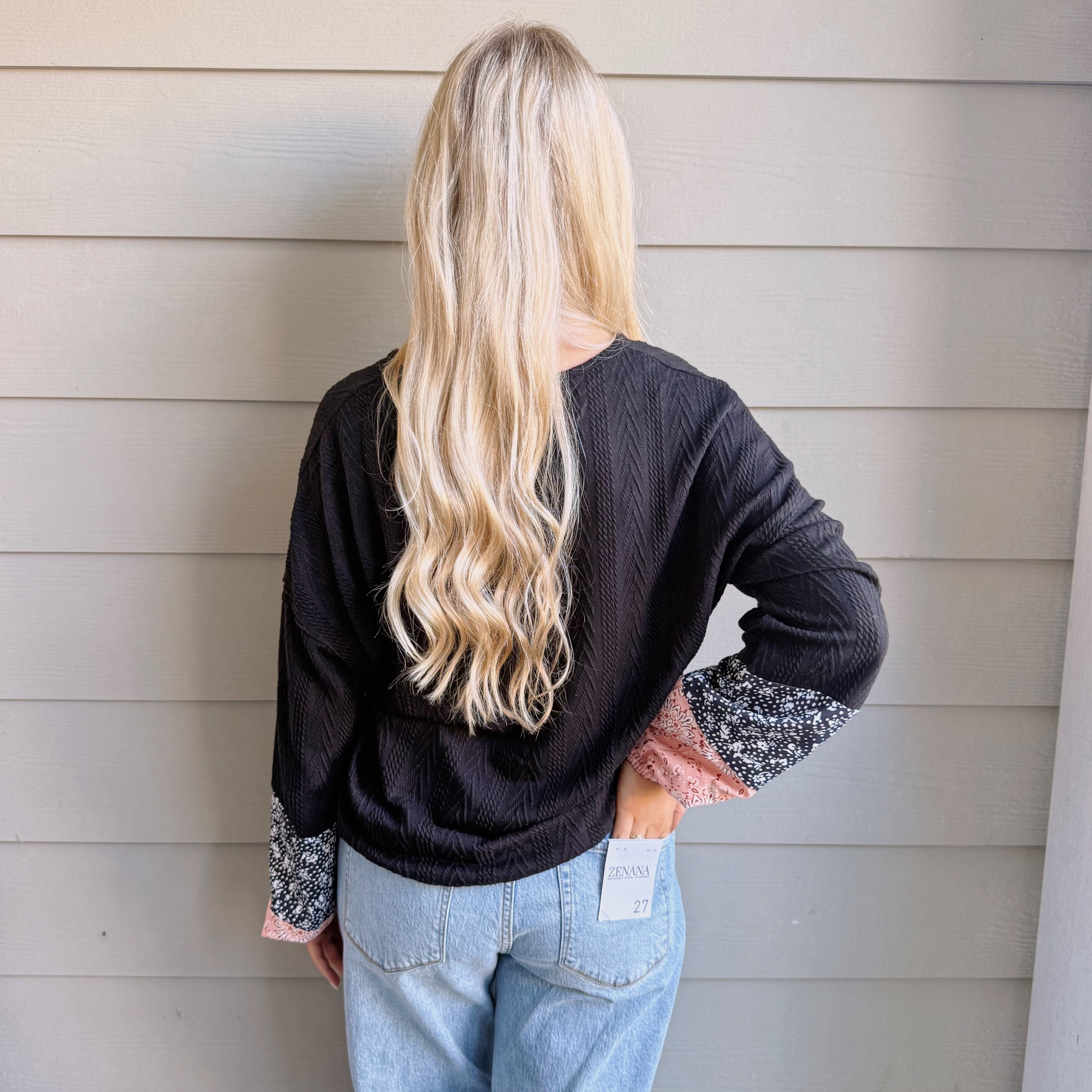 Leah Drawstring Blouse