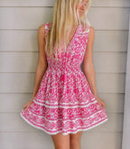 Lillian Tie & Trim Dress
