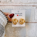 Signature Rope Knot Studs