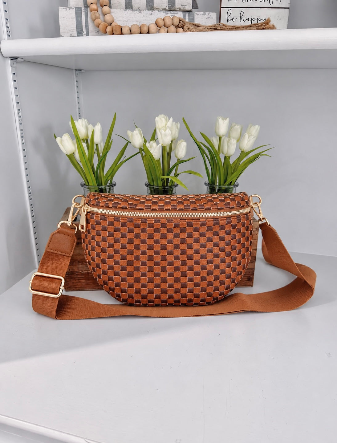 Willa Woven Bum Bag Crossbody