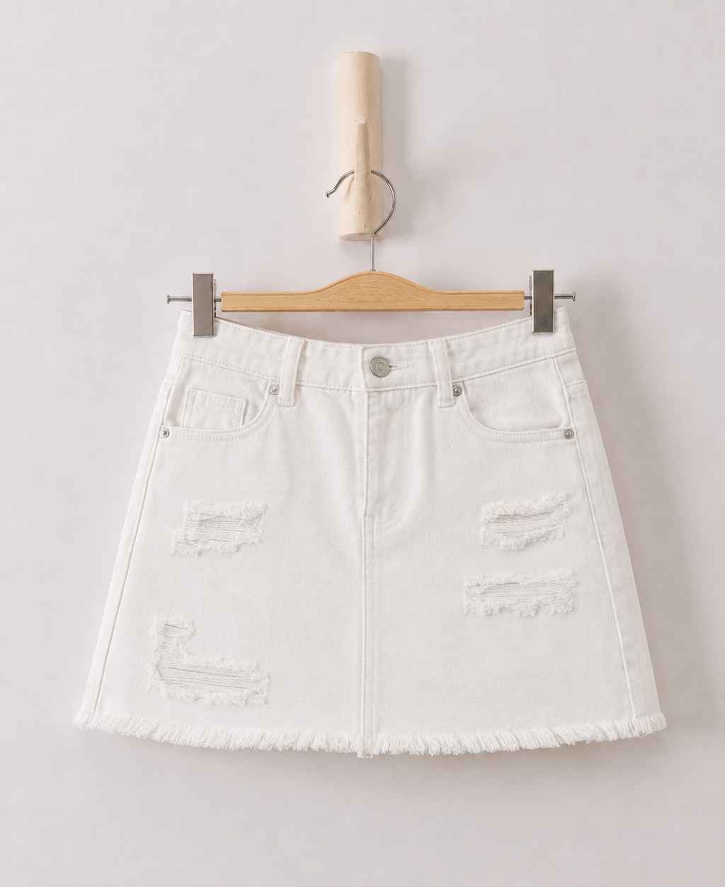 Holli Denim Short Skirt