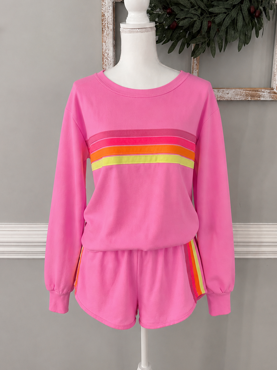 Skye Pullover Short Set