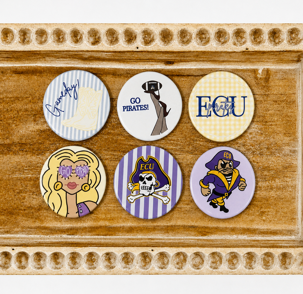 ECU Gameday Pins