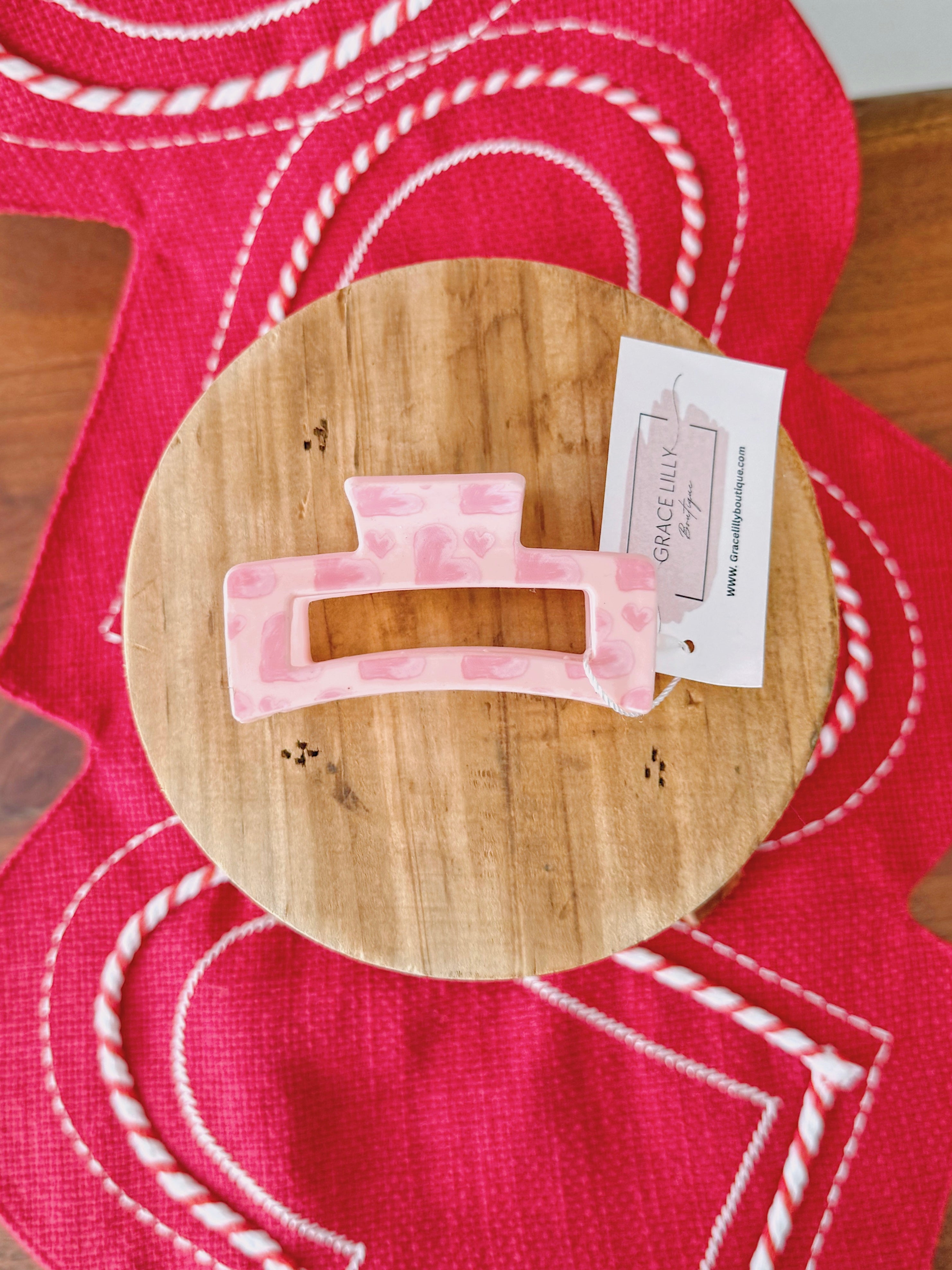 Valentine Hair Claw