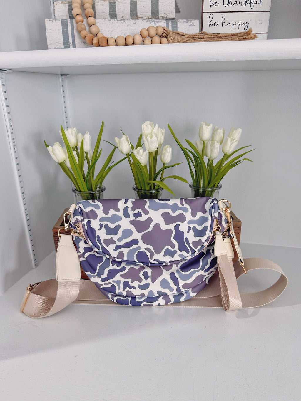 Camo Crossbody Bag