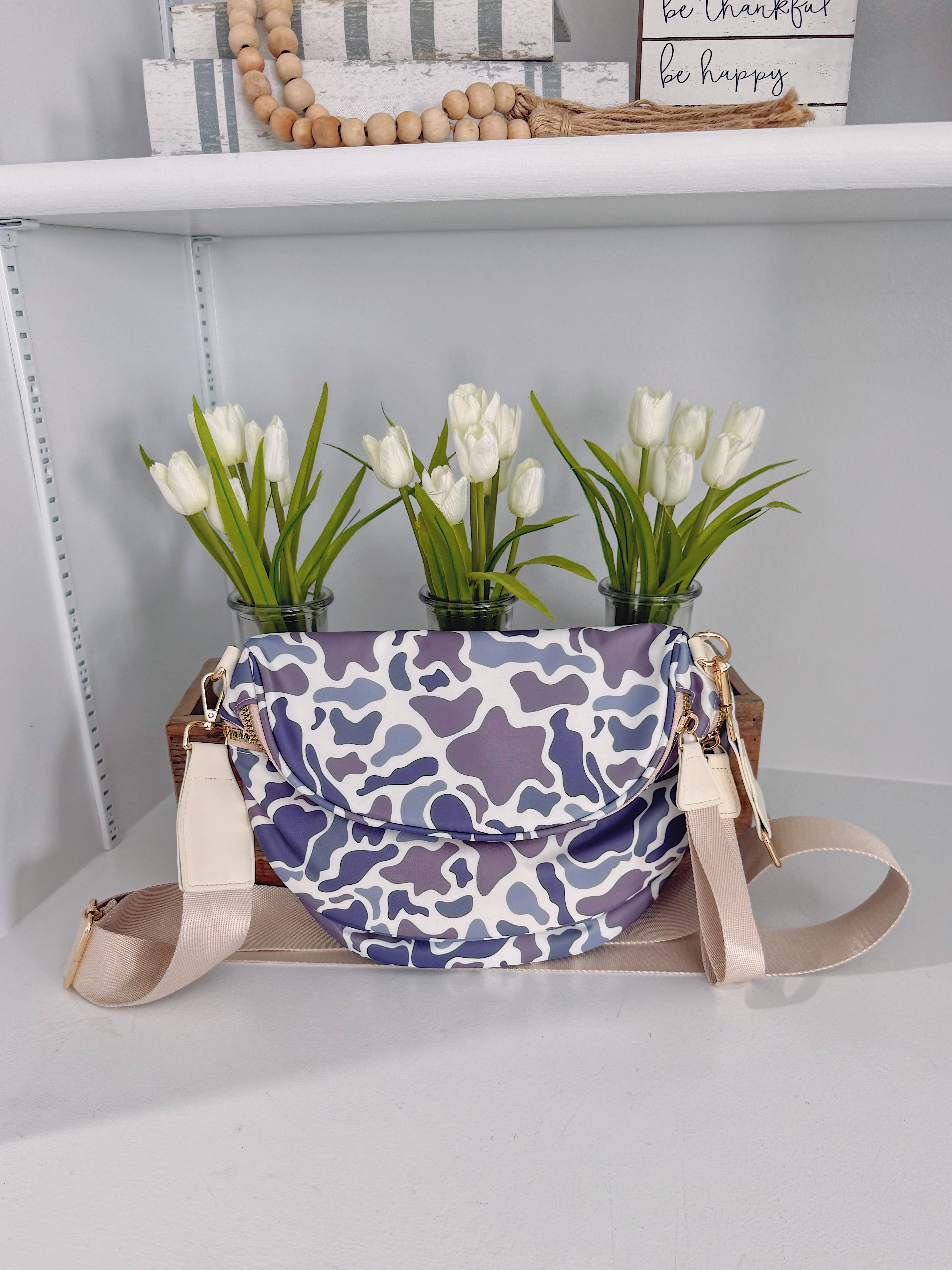 Camo Crossbody Bag