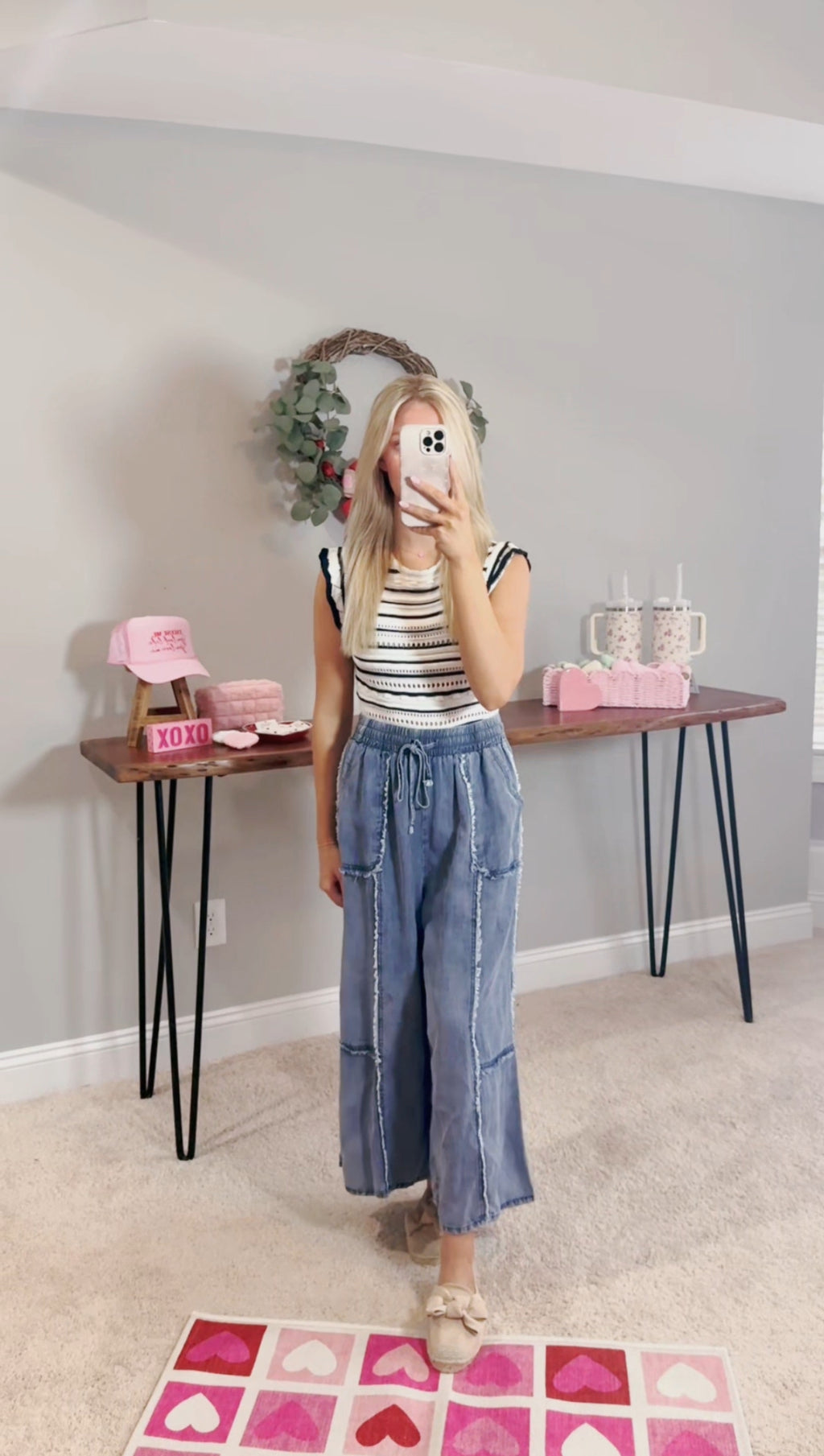 Georgia Scallop Sweater Top