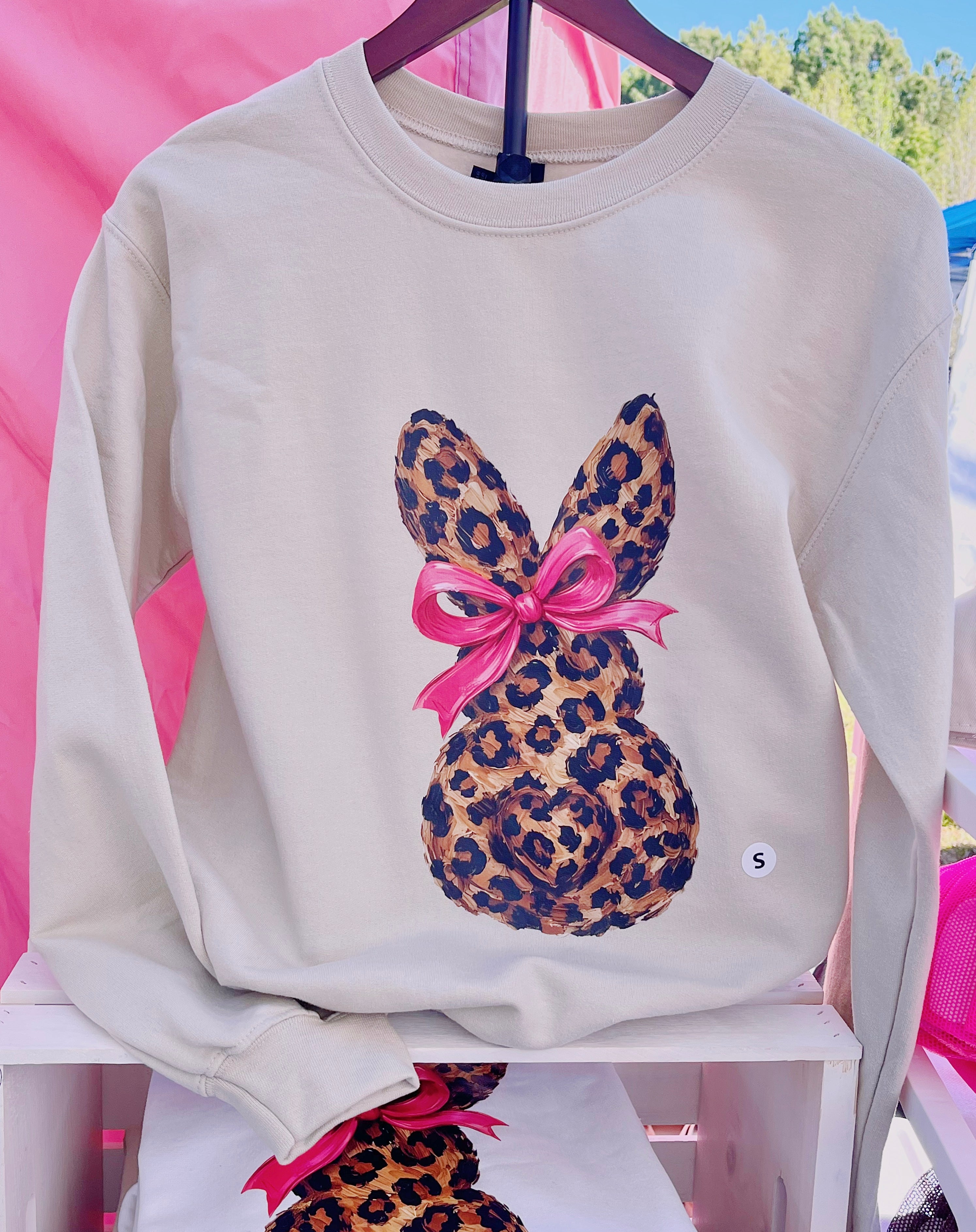 Leopard Bunny Sweatshirt