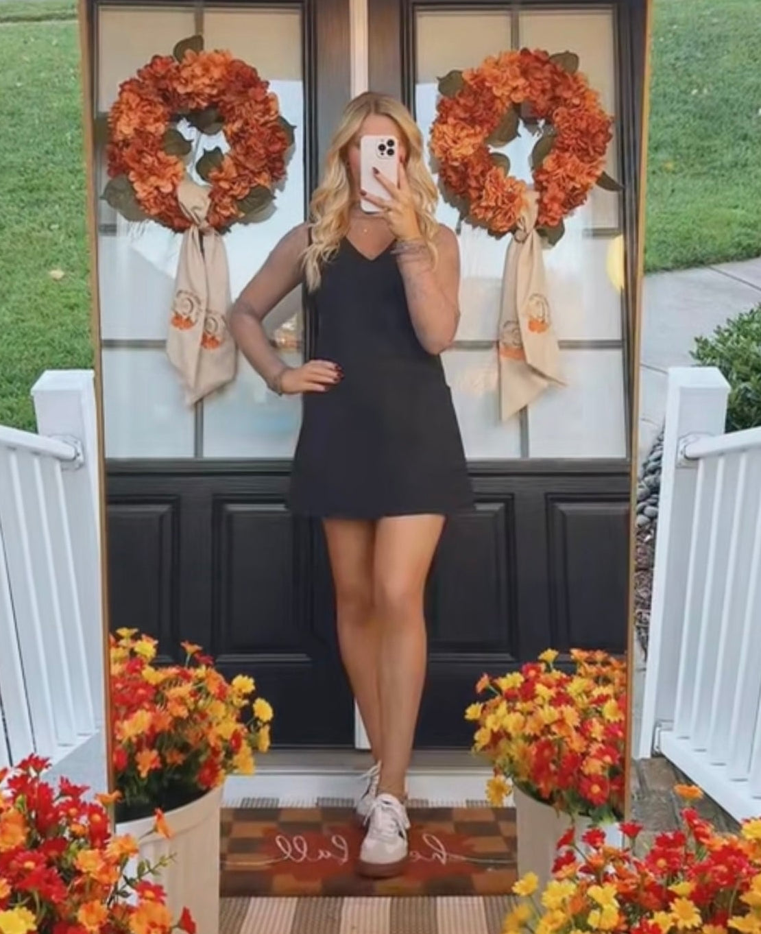 Faith Denim Overall Dress