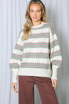 Matty Crew Neck Knitted Sweater