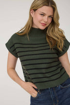 HASSA MOCK NECK SWEATER