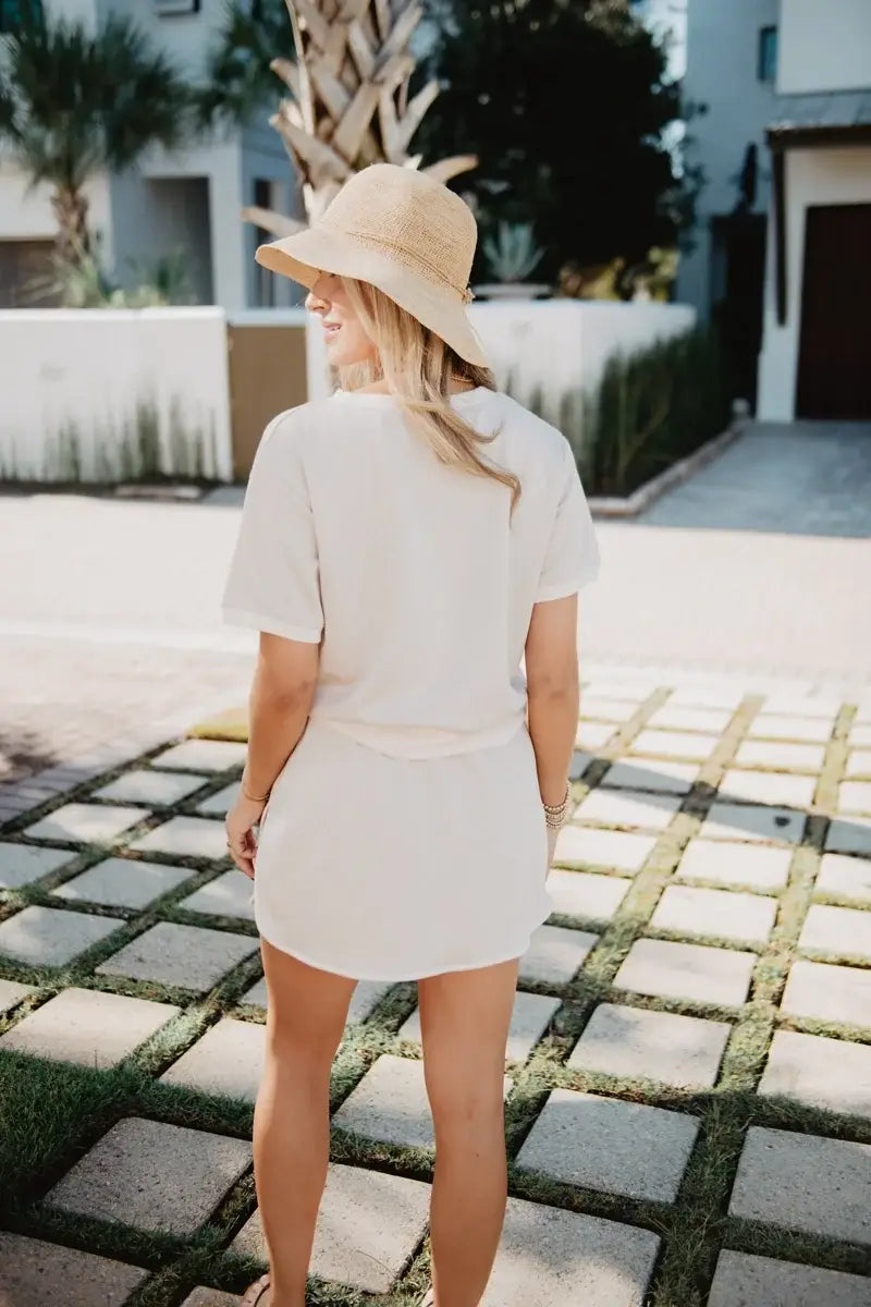 Kendall Beige & White Set