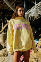 Dilly Reversible Mockneck Sweatshirt
