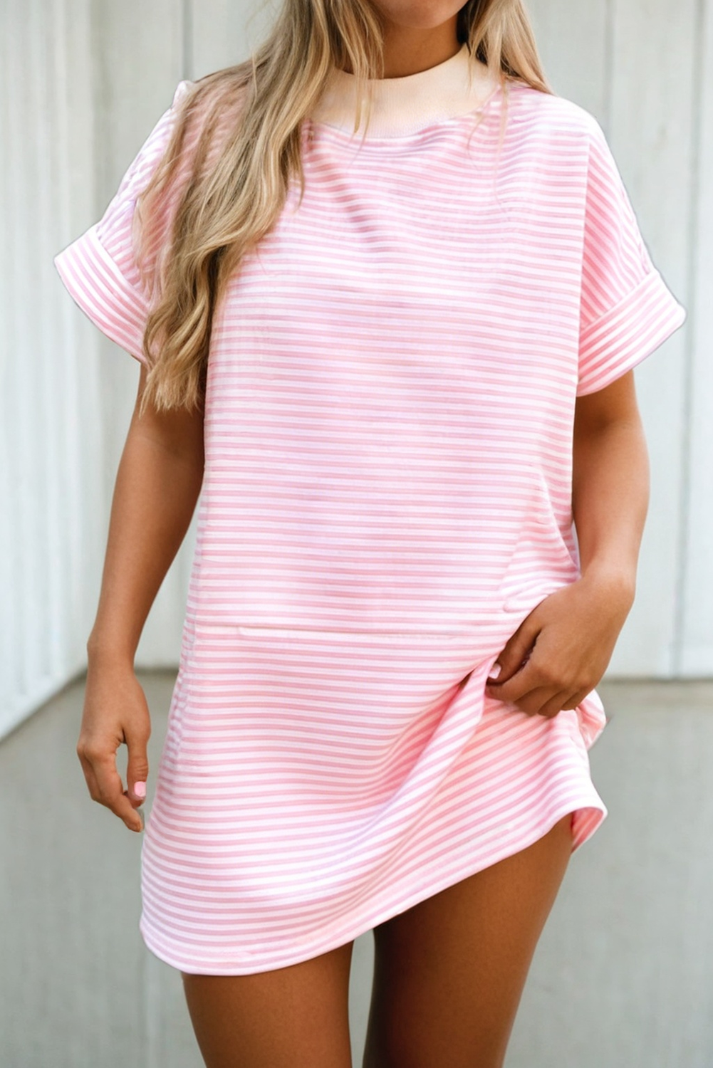 Macy Mock Neck Dress