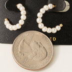 Cora Pearl Hoop Earrings