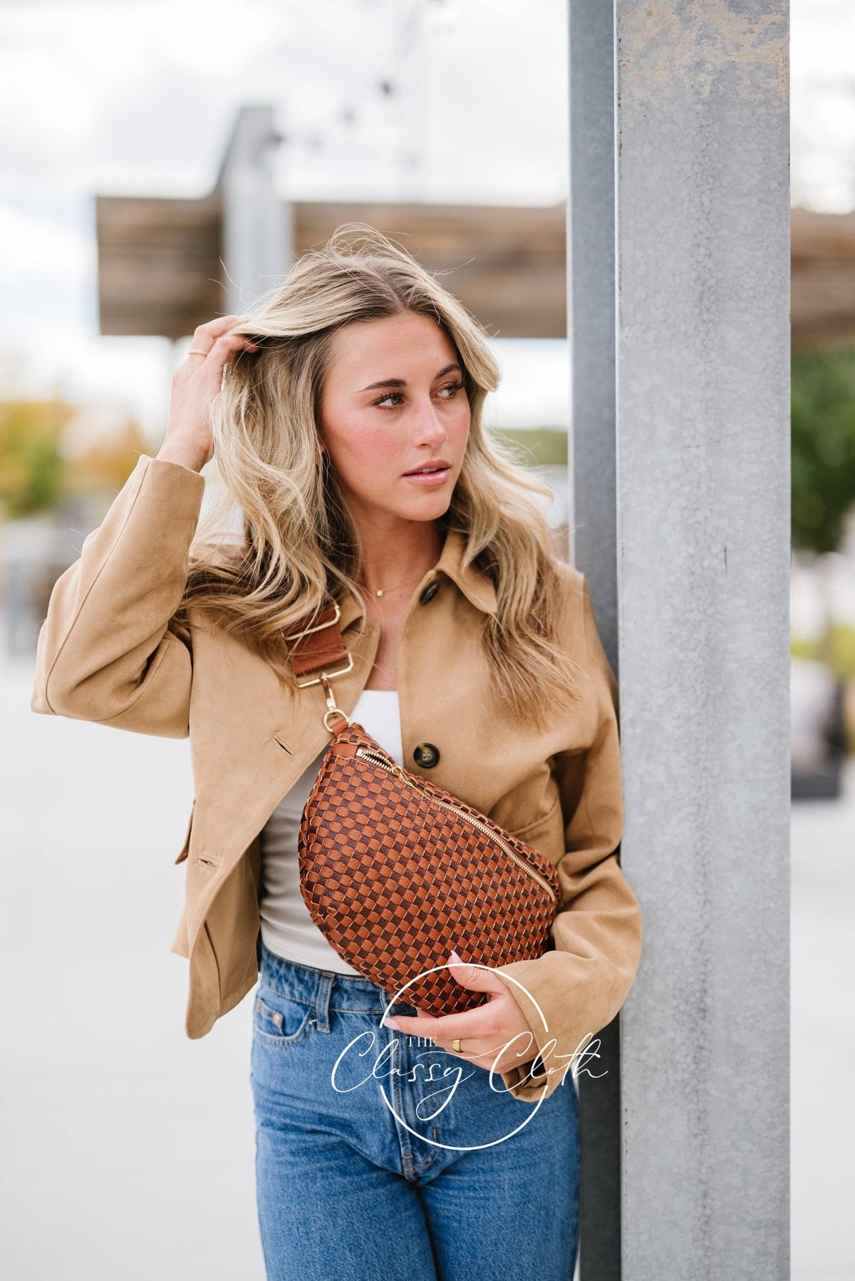 Willa Woven Bum Bag Crossbody