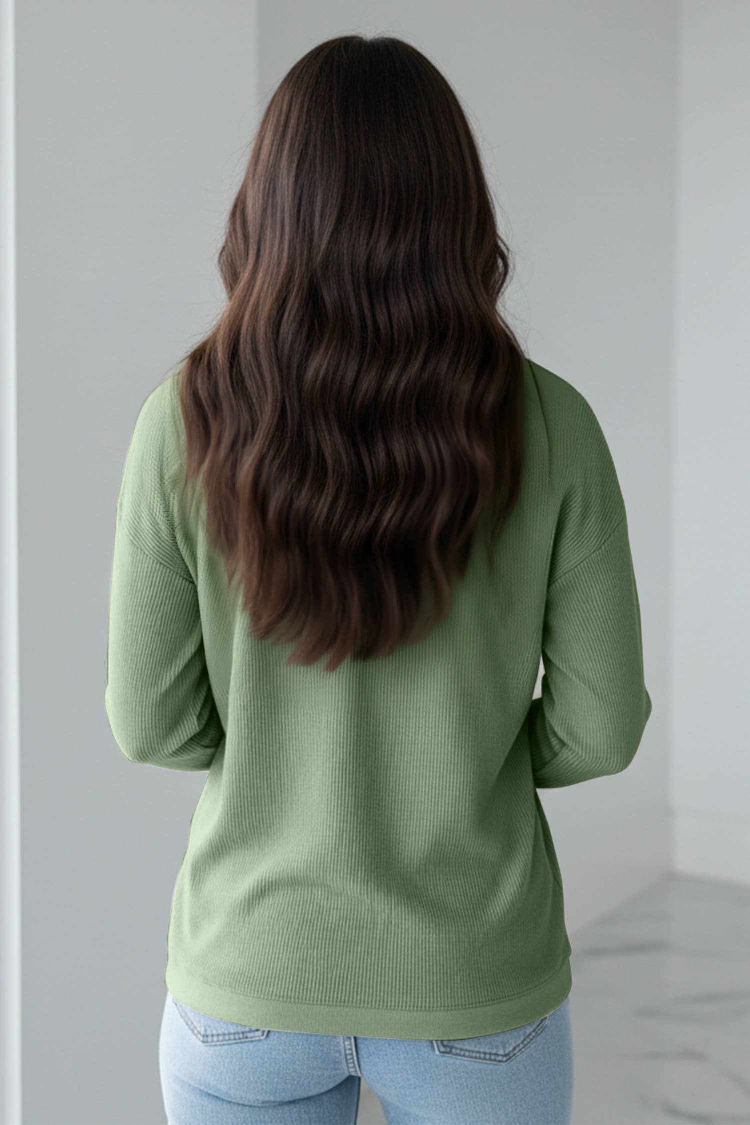 Distressed Clover St Patricks Sweatshirt