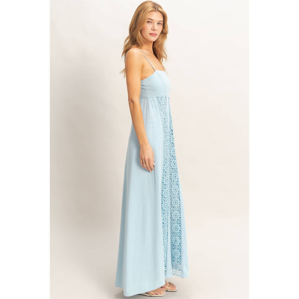 Tula Woven Lace Trim Dress