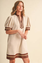 KINSLEY SUEDE DRESS
